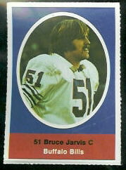 1972 Sunoco Stamps      052      Bruce Jarvis DP